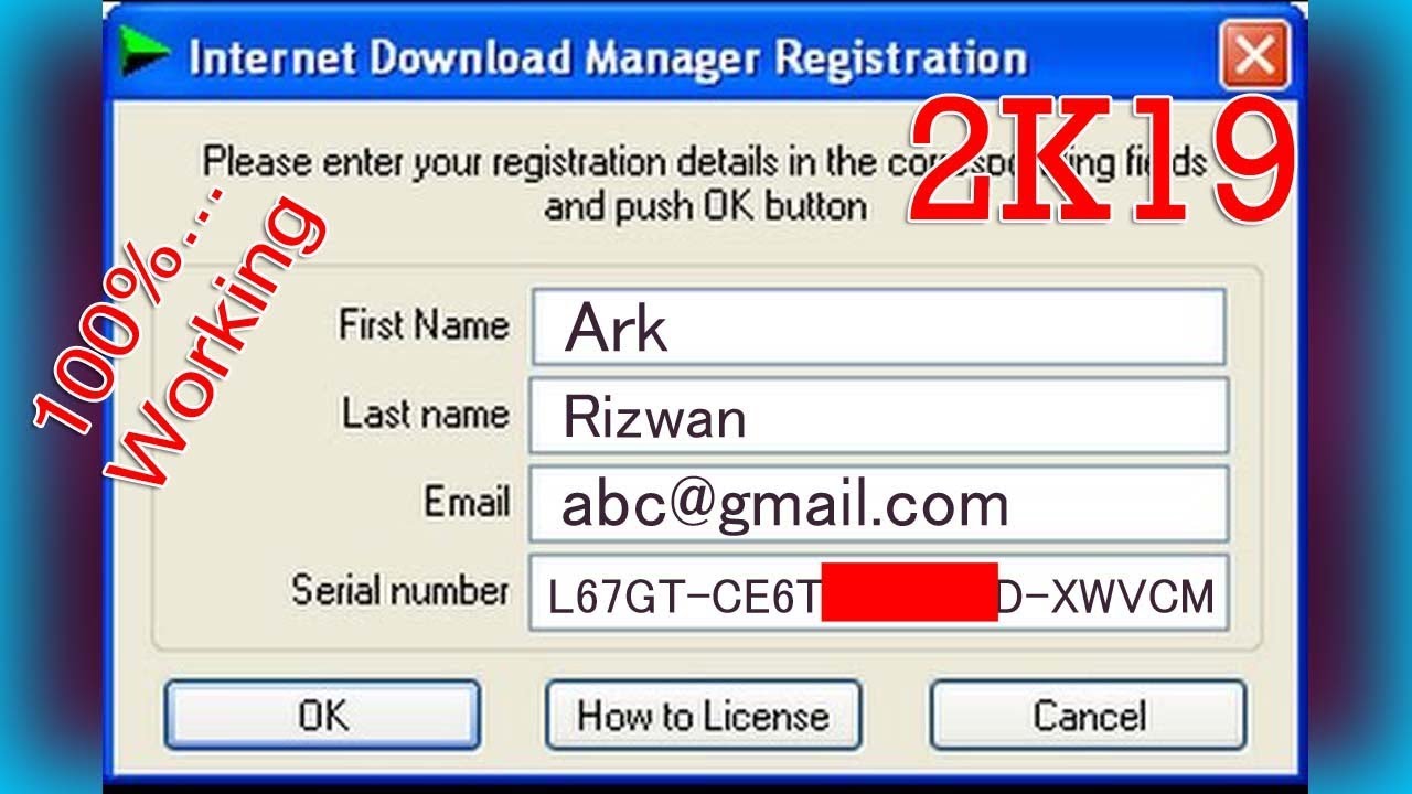 idm download manager serial number